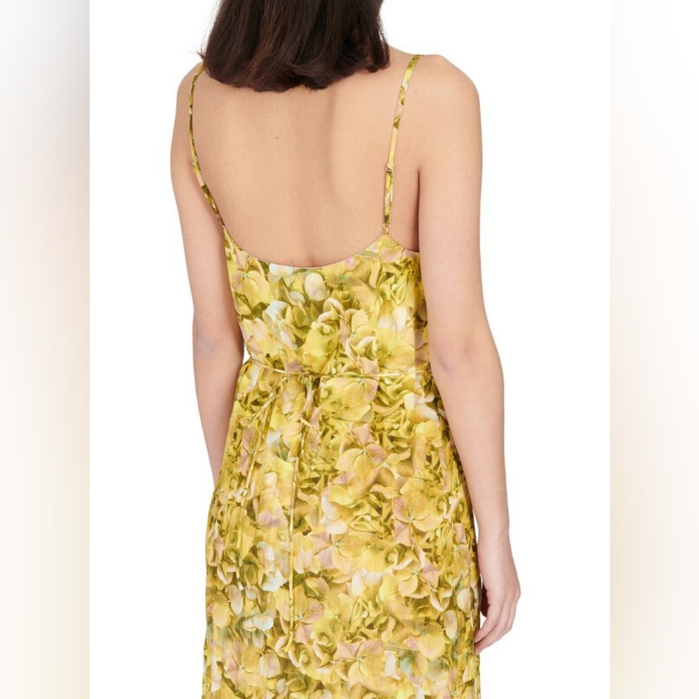 Baum Und Pferdgarten Midi Slip Dress Yellow Floral - Picture 17 of 17